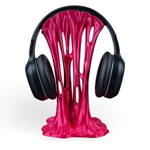 Fejhallgató tartó állvány, rágógumi dizájn – asztali gamer headset tartó, 24 cm